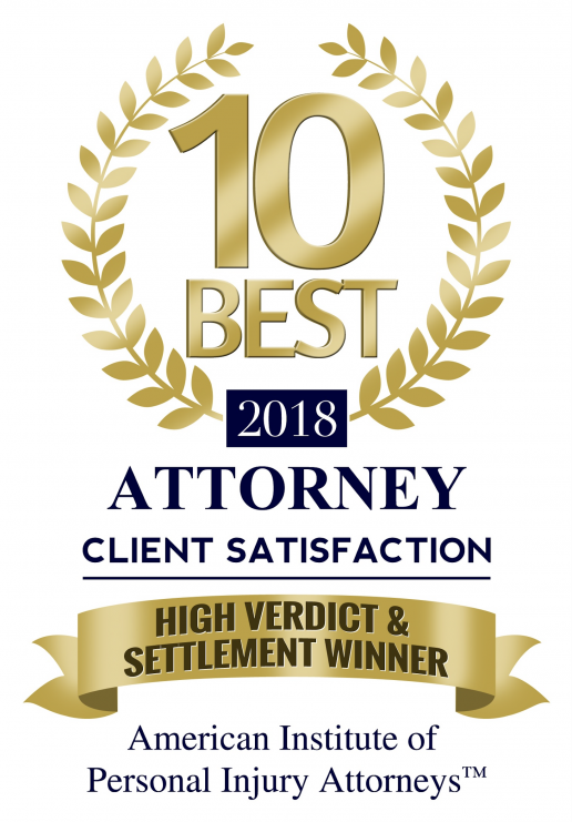 2018 High Verdict & Settlement Winner Badge