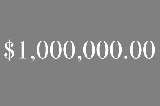 $1,000,000