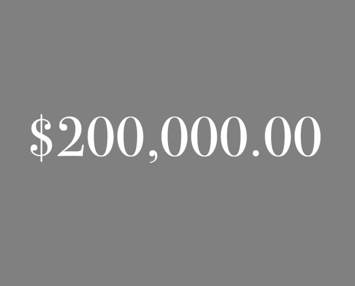 $200,000