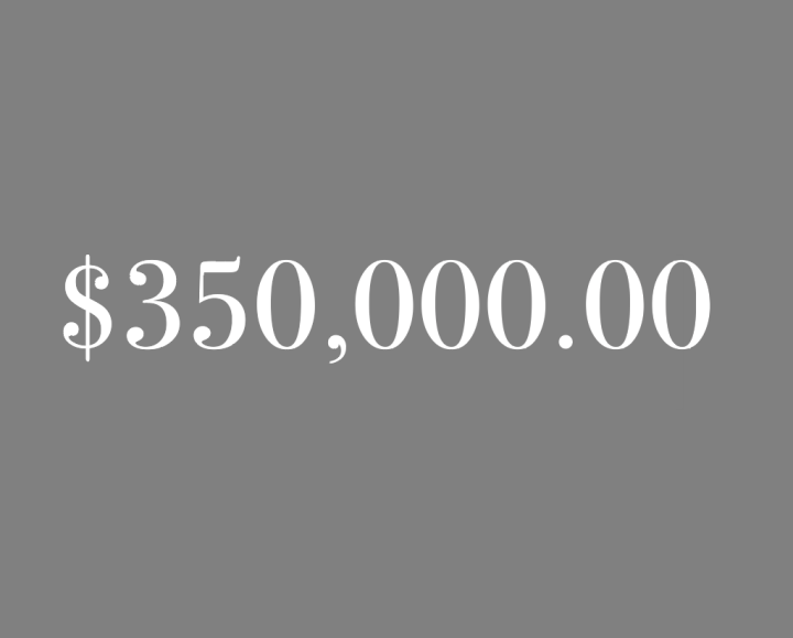 $350,000
